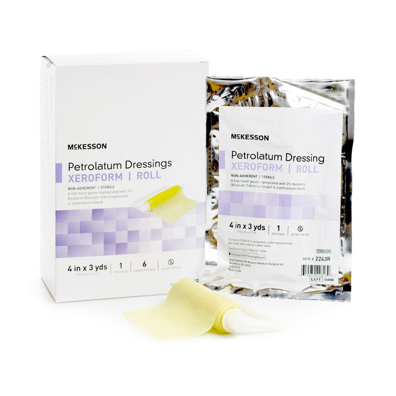 McKesson Xeroform Petrolatum Dressing - 1086958_RL - 17 McKesson Xeroform Petrolatum Dressing - 1086958_RL - 17