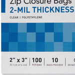 McKesson Zip Closure Bag - 957782_BX - 80 McKesson Zip Closure Bag - 957782_BX - 80