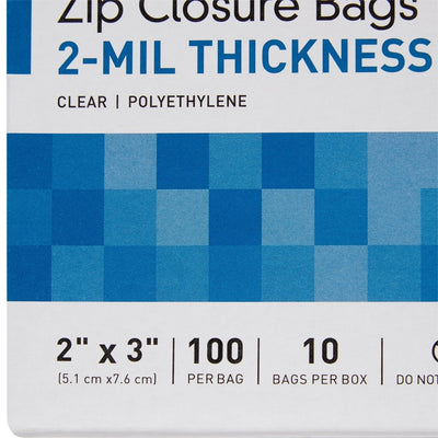 McKesson Zip Closure Bag - 957782_BX - 80 McKesson Zip Closure Bag - 957782_BX - 80