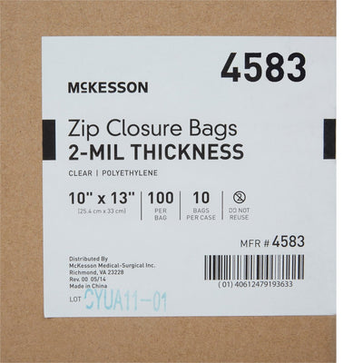 McKesson Zip Closure Bag - 864520_CS - 29 McKesson Zip Closure Bag - 864520_CS - 29