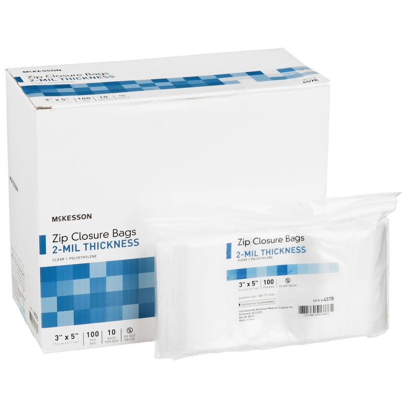 McKesson Zip Closure Bag - 890534_PK - 110 McKesson Zip Closure Bag - 890534_PK - 110