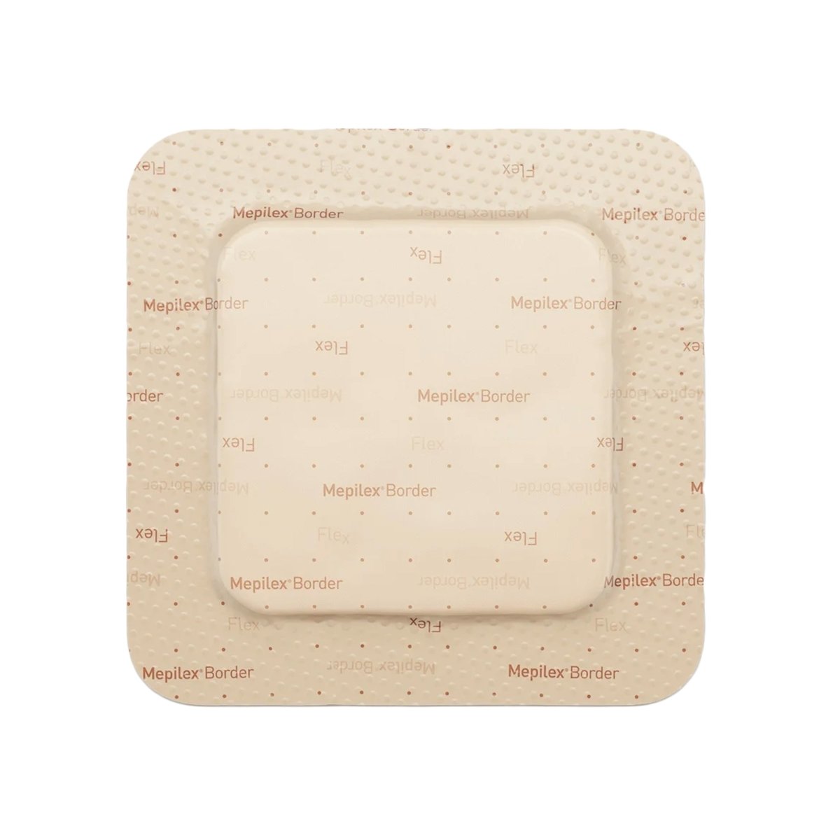 Mepilex Border Flex Adhesive with Border Foam Dressing, 4 x 4 Inch - 1114380_BX - 1 Mepilex Border Flex Adhesive with Border Foam Dressing, 4 x 4 Inch - 1114380_BX - 1