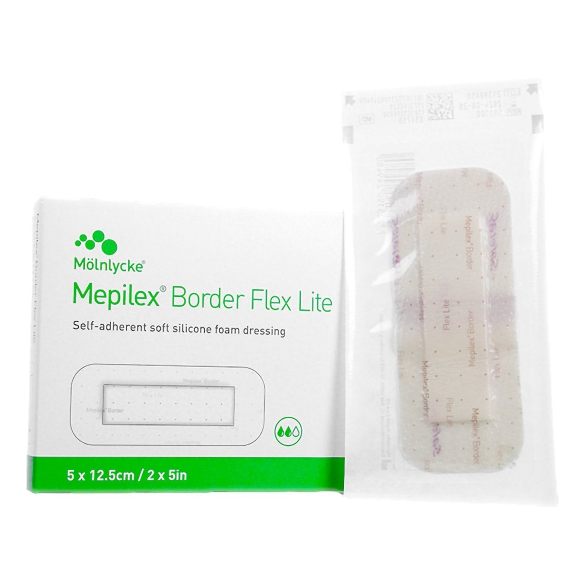 Mepilex Border Flex Lite Silicone Foam Dressing - 1195995_BX - 1 Mepilex Border Flex Lite Silicone Foam Dressing - 1195995_BX - 1