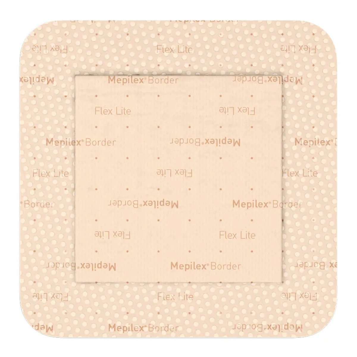 Mepilex Border Flex Lite Silicone Foam Dressing, 6 x 6 Inch - 1195998_BX - 1 Mepilex Border Flex Lite Silicone Foam Dressing, 6 x 6 Inch - 1195998_BX - 1