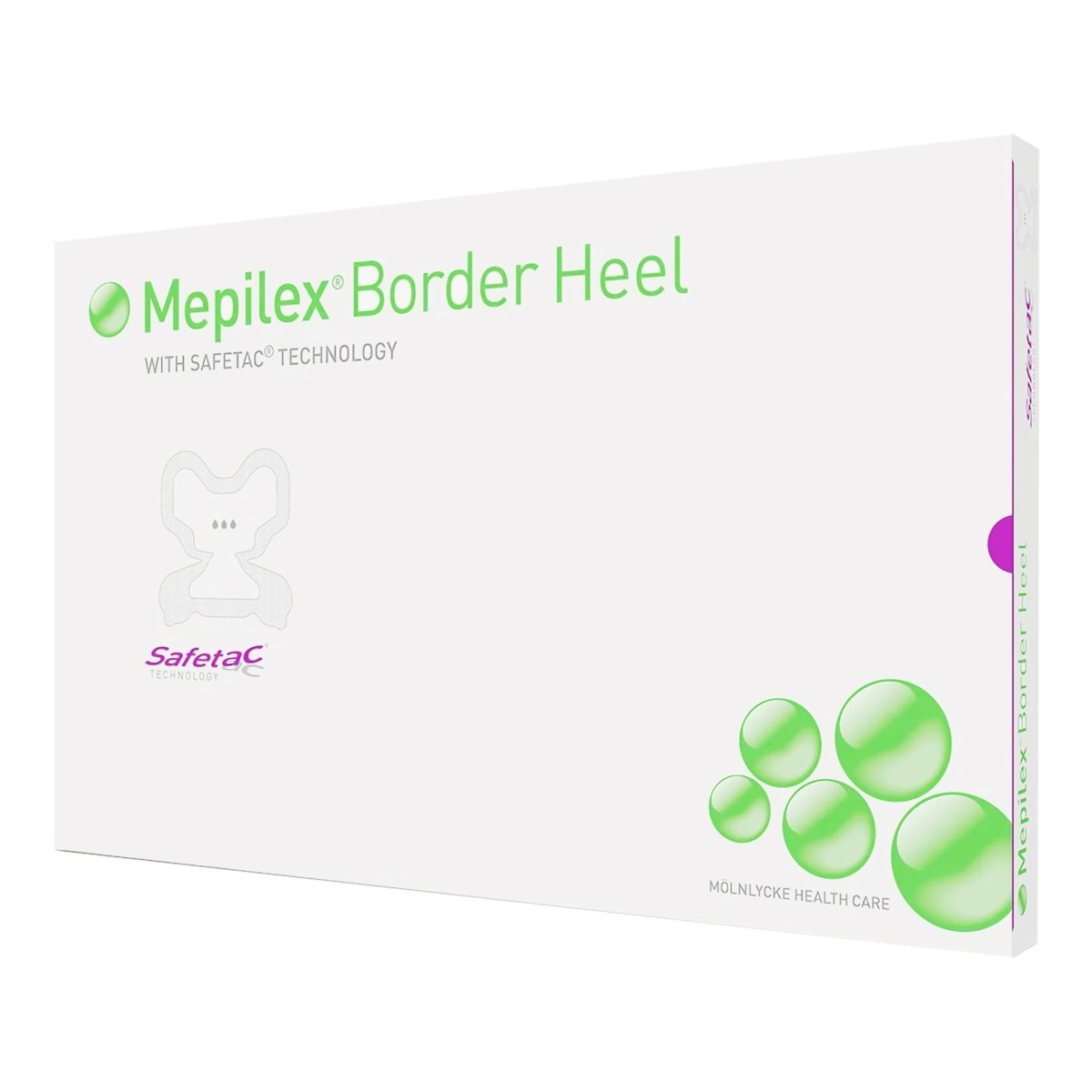 Mepilex Border Heel Foam Dressing - 1061939_BX - 1 Mepilex Border Heel Foam Dressing - 1061939_BX - 1