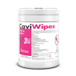 Metrex CaviWipes Surface Disinfectant Alcohol-Based Wipes, Non-Sterile, Disposable, Alcohol Scent, Canister, 6 X 6.75 Inch - 455706_EA - 12