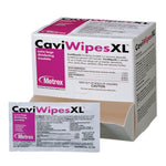 Metrex CaviWipes Surface Disinfectant Alcohol-Based Wipes, Non-Sterile, Disposable, Alcohol Scent, Canister, 6 X 6.75 Inch - 496463_CS - 26