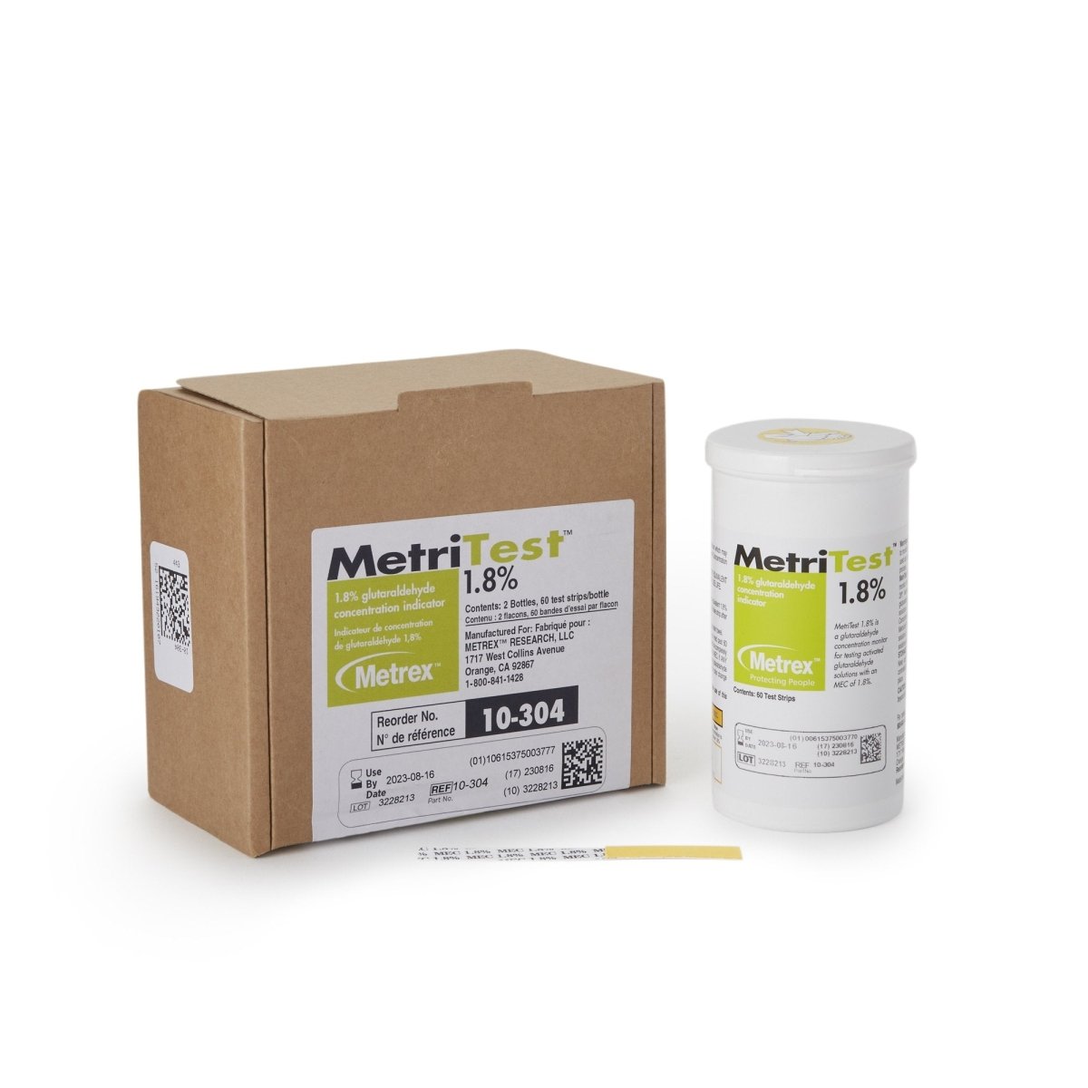 Metritest 1.8% Glutaraldehyde Concentration Indicator - 459974_BT - 1 Metritest 1.8% Glutaraldehyde Concentration Indicator - 459974_BT - 1