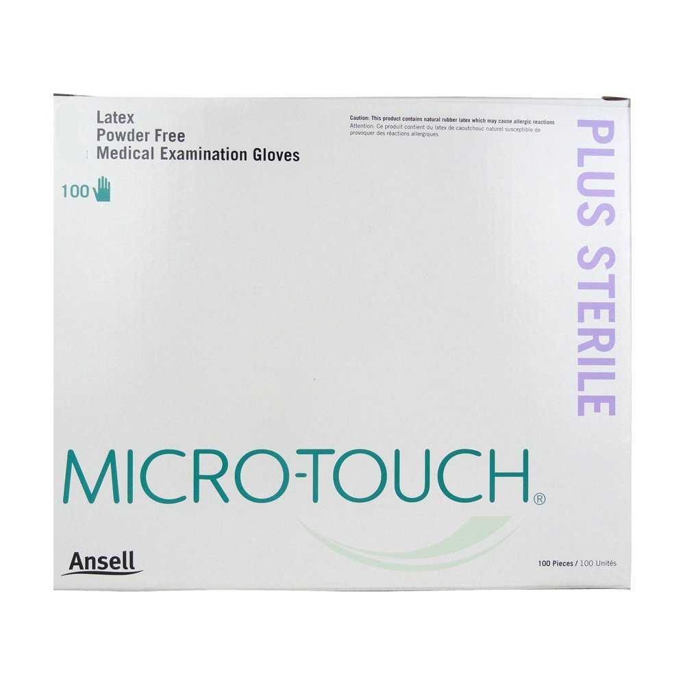 Micro Touch Plus Latex Exam Gloves - 709967_BX - 1 Micro Touch Plus Latex Exam Gloves - 709967_BX - 1