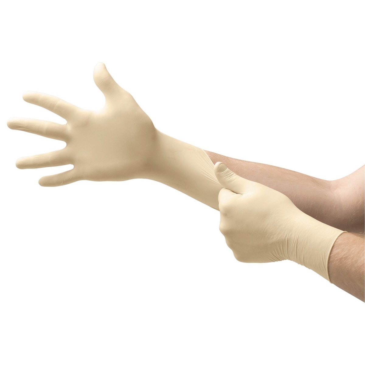 Microflex ComfortGrip Latex Gloves, Natural - 571054_BX - 1 Microflex ComfortGrip Latex Gloves, Natural - 571054_BX - 1