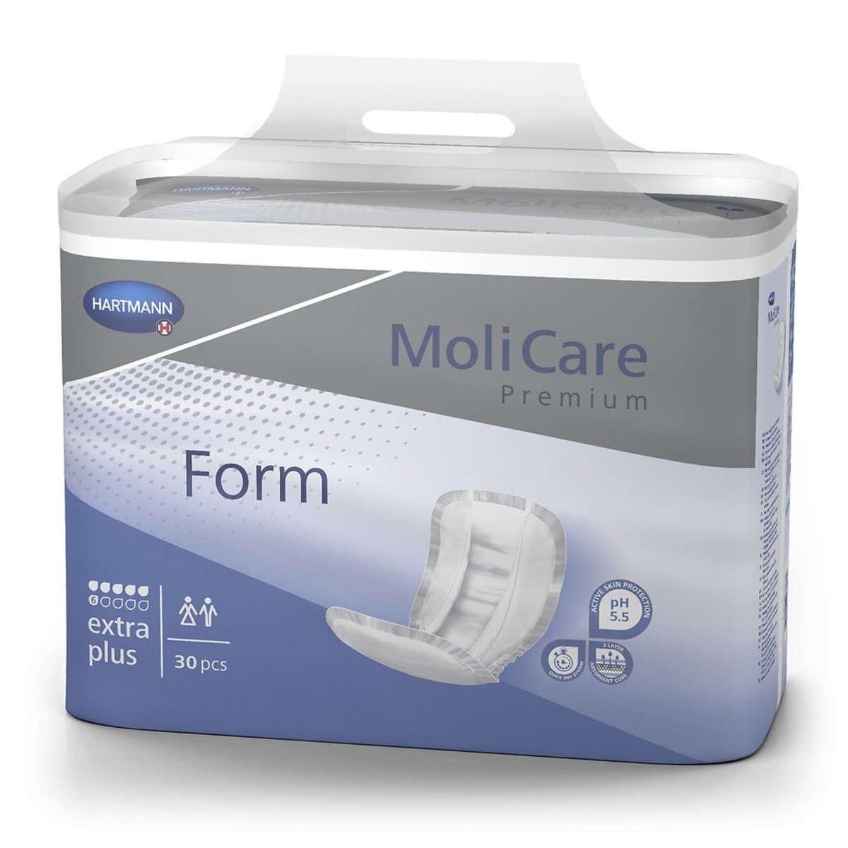 MoliCare Premium Form Extra Plus Bladder Control Pad - 860156_BG - 1 MoliCare Premium Form Extra Plus Bladder Control Pad - 860156_BG - 1