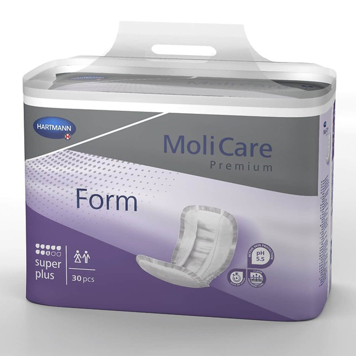 MoliCare Premium Form Super Plus Bladder Control Pad - 860157_BG - 1 MoliCare Premium Form Super Plus Bladder Control Pad - 860157_BG - 1