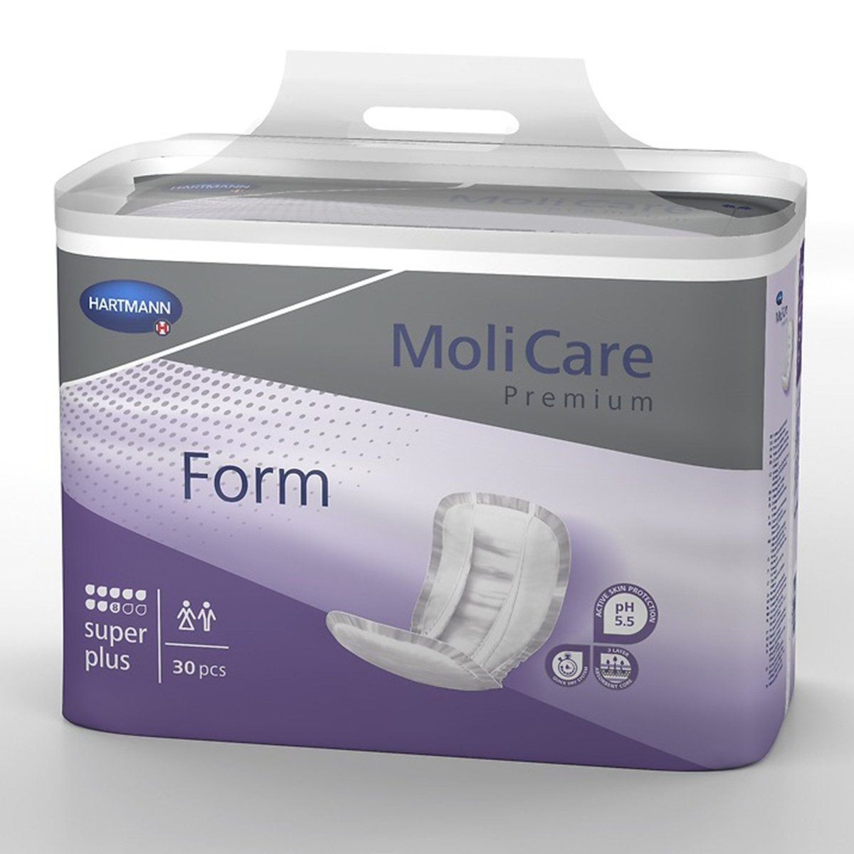 MoliCare Premium Form Super Plus Bladder Control Pad - 860157_BG - 1 MoliCare Premium Form Super Plus Bladder Control Pad - 860157_BG - 1