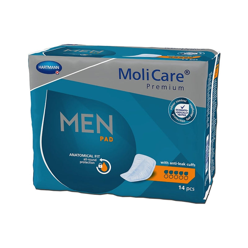 MoliCare Premium Men 5 Drop Bladder Control Pad - 1135775_BG - 1 MoliCare Premium Men 5 Drop Bladder Control Pad - 1135775_BG - 1