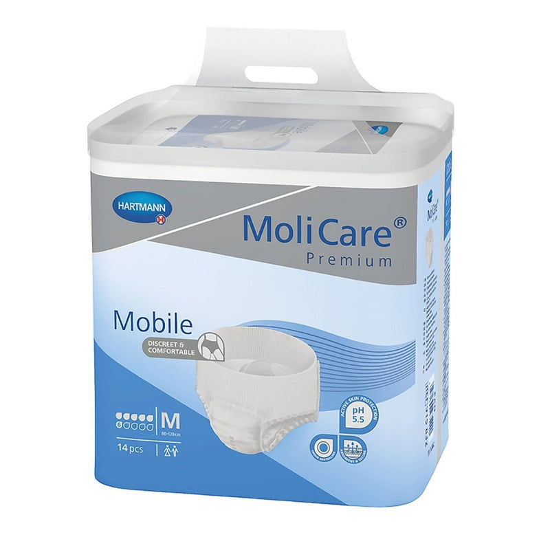 MoliCare Premium Mobile 6D Absorbent Underwear -Unisex - 1113235_BG - 1 MoliCare Premium Mobile 6D Absorbent Underwear -Unisex - 1113235_BG - 1