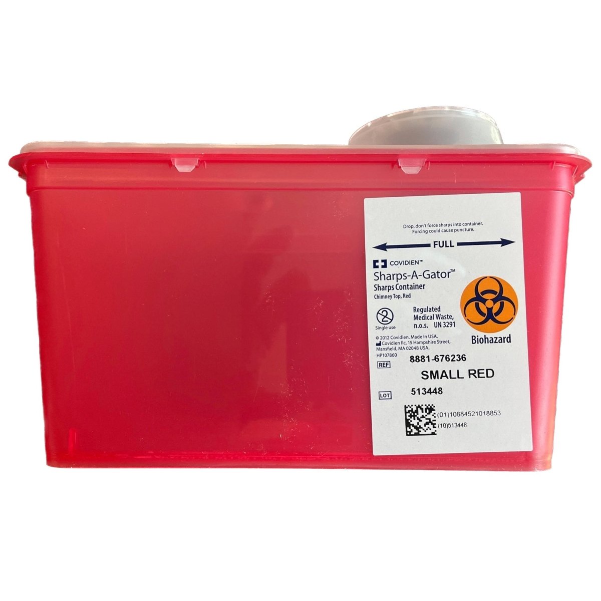 Monoject Multi Purpose Sharps Container - 163401_CS - 1 Monoject Multi Purpose Sharps Container - 163401_CS - 1