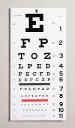 Moore Medical Snellen Eye Chart - 713763_EA - 1 Moore Medical Snellen Eye Chart - 713763_EA - 1