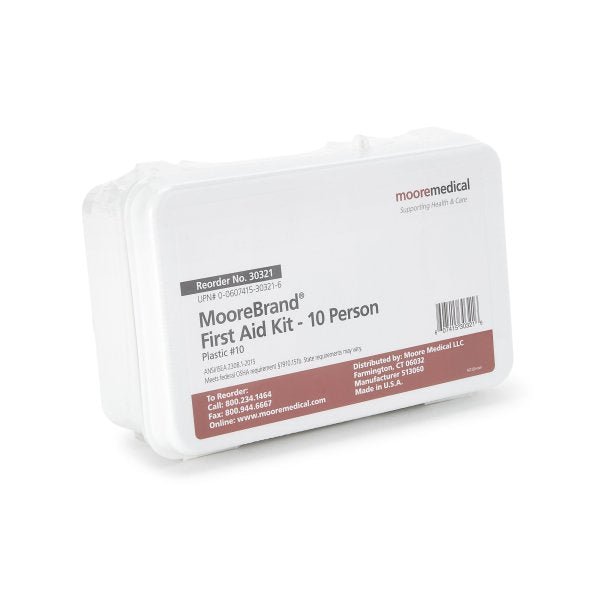 MooreBrand® 10 Person First Aid Kit - 1066508_EA - 2 MooreBrand® 10 Person First Aid Kit - 1066508_EA - 2