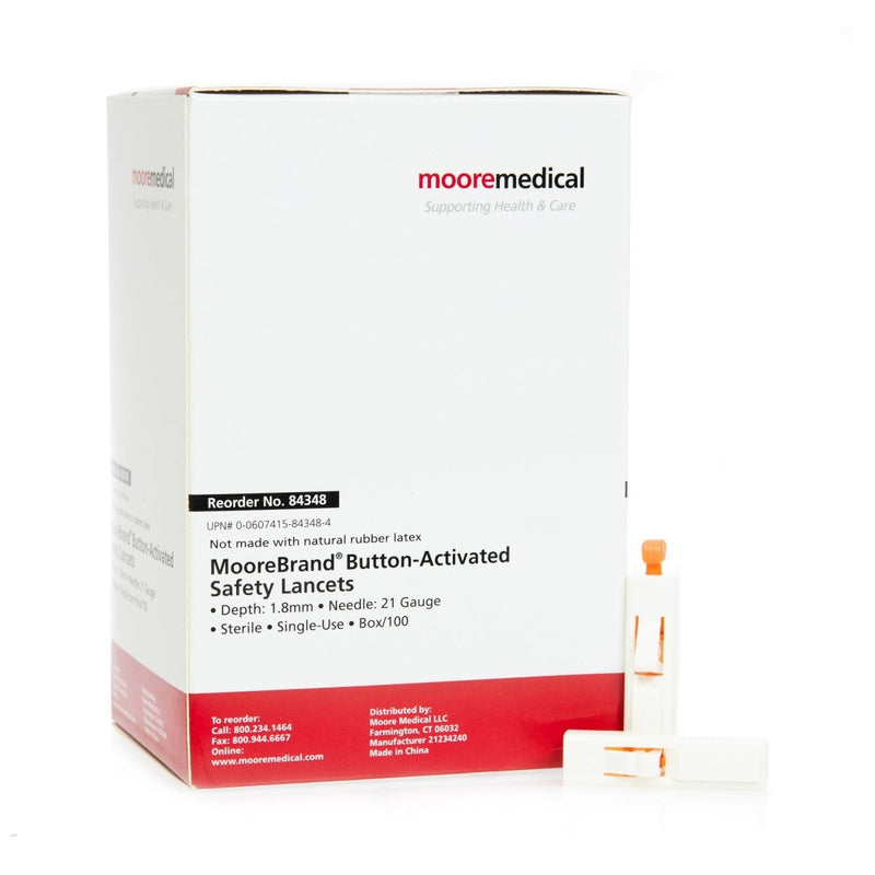MooreBrand Push Button Activation Lancets - 1067856_BX - 2 MooreBrand Push Button Activation Lancets - 1067856_BX - 2