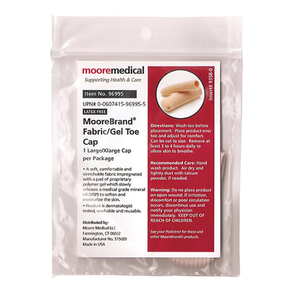 Moorebrand Toe Spacers - 1068745_EA - 1 Moorebrand Toe Spacers - 1068745_EA - 1