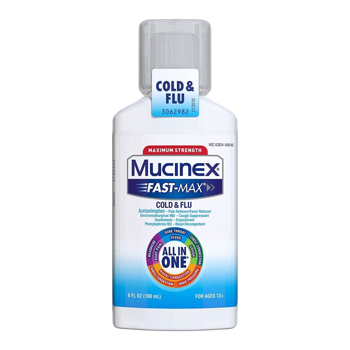 Mucinex Fast Max Cold & Flu Cold And Cough Relief - 1120969_EA - 1 Mucinex Fast Max Cold & Flu Cold And Cough Relief - 1120969_EA - 1