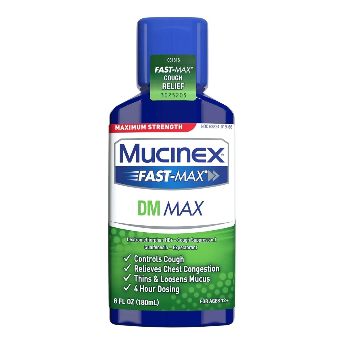 Mucinex Fast Max Dm Max Guaifenesin / Dextromethorphan Cold And Cough Relief - 830949_EA - 1 Mucinex Fast Max Dm Max Guaifenesin / Dextromethorphan Cold And Cough Relief - 830949_EA - 1