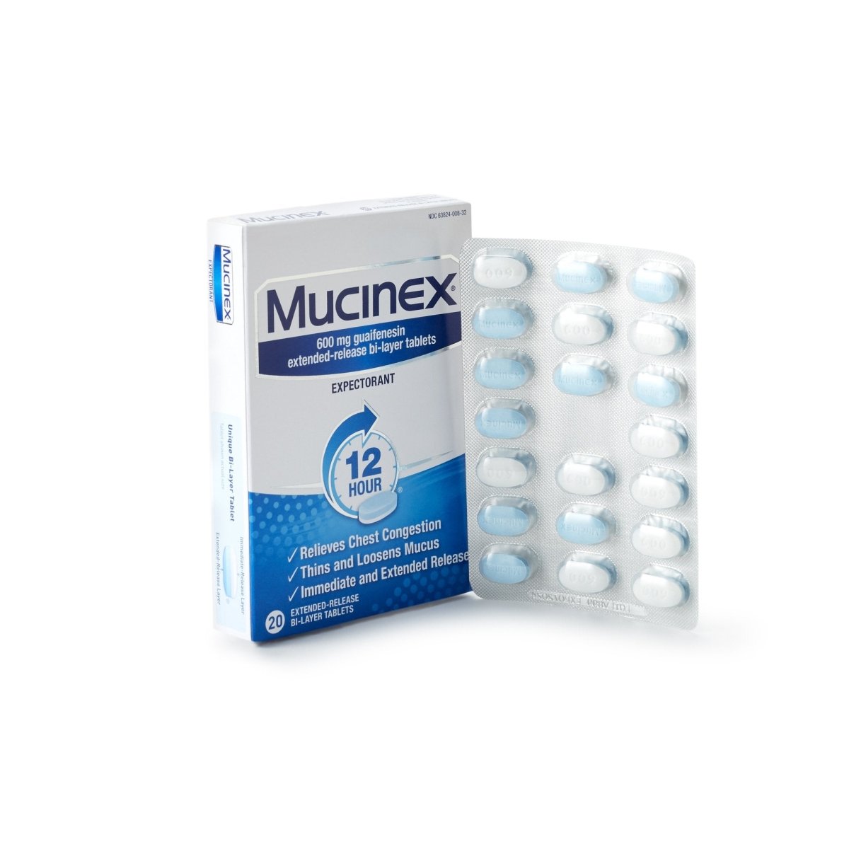 Mucinex Guaifenesin Cold And Cough Relief - 797347_BX - 1 Mucinex Guaifenesin Cold And Cough Relief - 852697_BX - 2