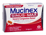 Mucinex Sinus Max Severe Congestion & Pain Caplets - 832235_CT - 1