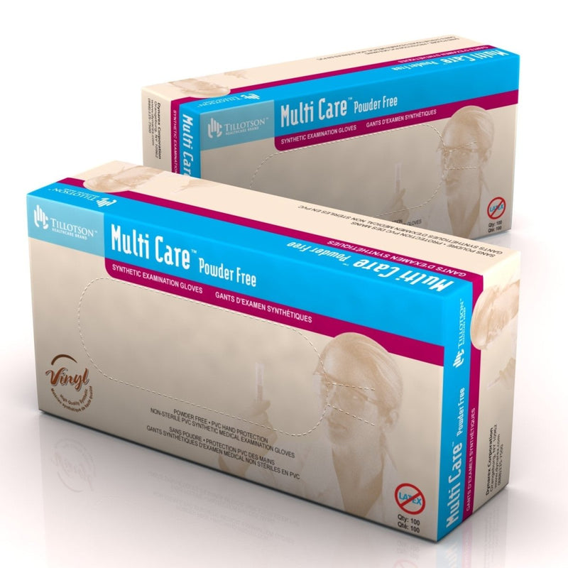 Multicare Vinyl Standard Cuff Length Exam Glove, Ivory - 669864_CS - 1 Multicare Vinyl Standard Cuff Length Exam Glove, Ivory - 669864_CS - 1