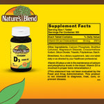 Nature's Blend Vitamin D 3 Supplement - 852689_BT - 2