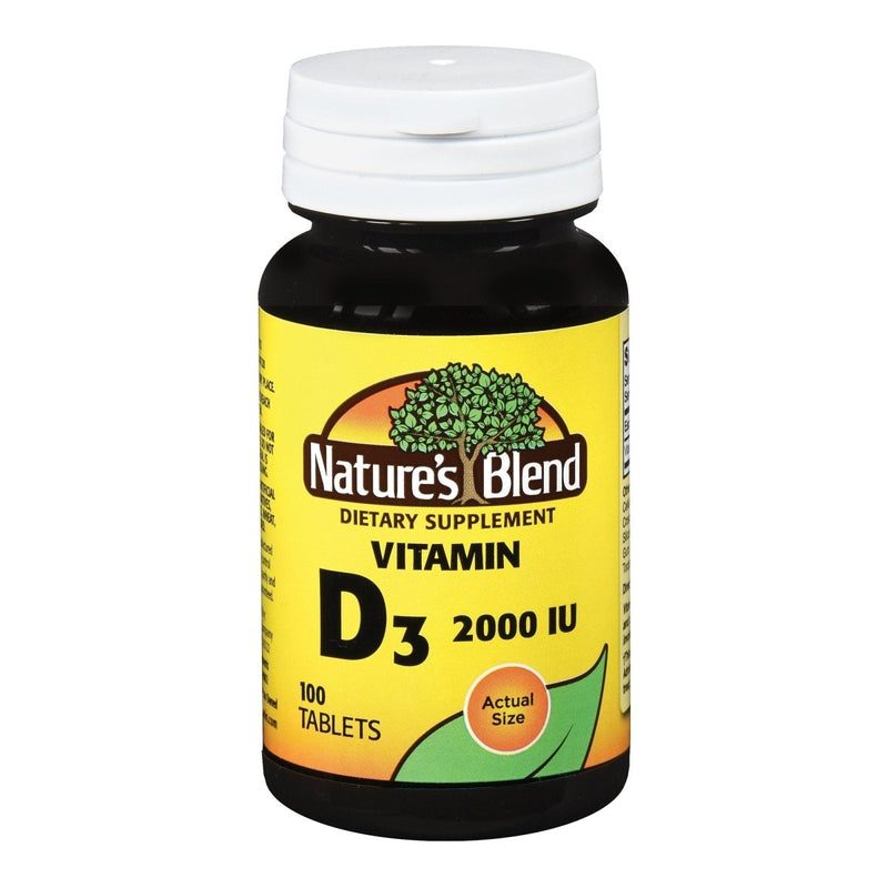 Nature's Blend Vitamin D 3 Supplement - 852689_BT - 1 Nature's Blend Vitamin D 3 Supplement - 852689_BT - 1