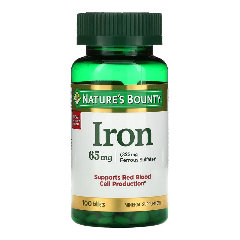 Nature's Bounty Iron Mineral Supplement - 861286_BT - 1 Nature's Bounty Iron Mineral Supplement - 861286_BT - 1