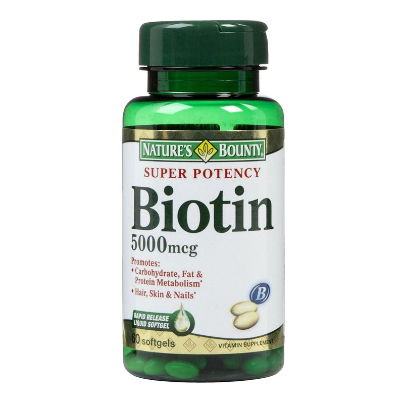 Nature's Bounty Vitamin B 7 Biotin Supplement - 832606_BT - 1 Nature's Bounty Vitamin B 7 Biotin Supplement - 832606_BT - 1