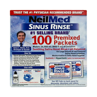Neilmed Sinus Rinse Saline Nasal Rinse Refill Kit - 949381_BX - 2 Neilmed Sinus Rinse Saline Nasal Rinse Refill Kit - 949381_BX - 2