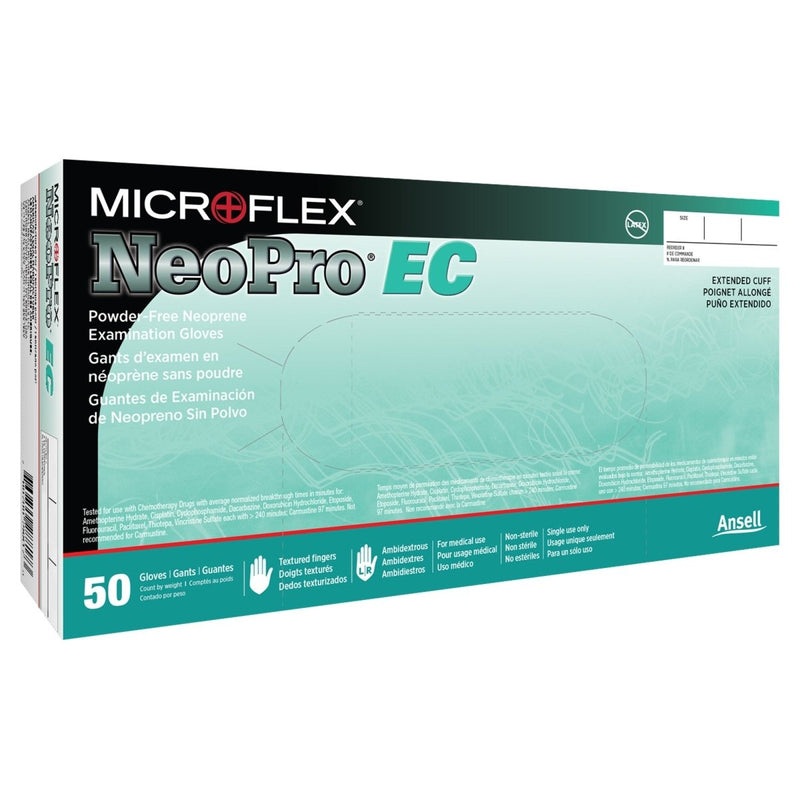 Neopro EC Polychloroprene Extended Cuff Length Exam Gloves - 532733_BX - 1 Neopro EC Polychloroprene Extended Cuff Length Exam Gloves - 532733_BX - 1