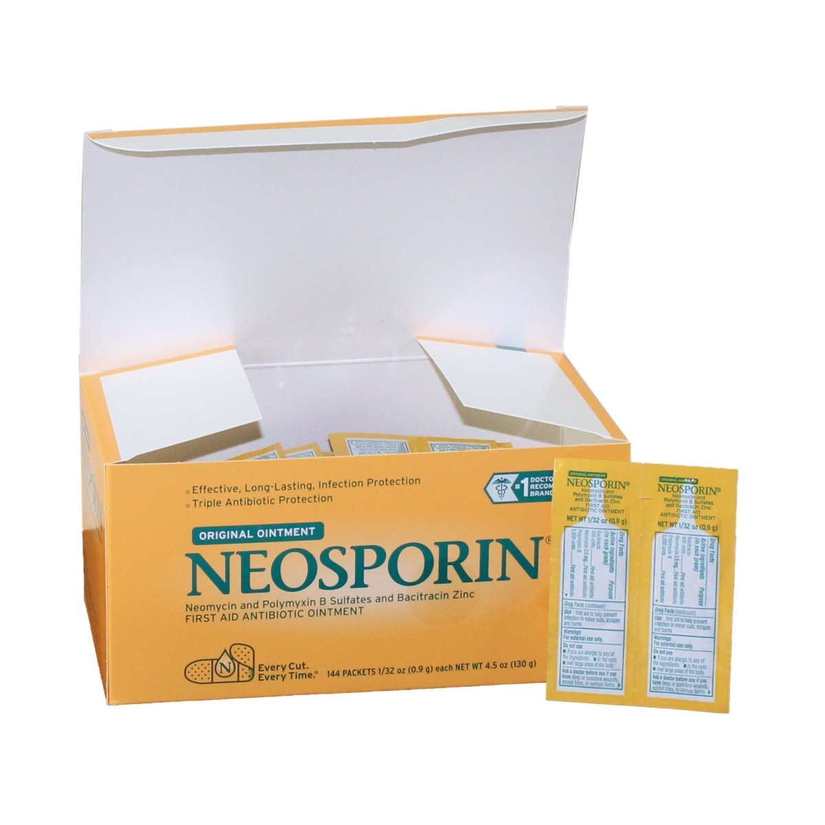 Neosporin Bacitracin / Neomycin / Polymyxin B First Aid Antibiotic - 899423_BX - 1 Neosporin Bacitracin / Neomycin / Polymyxin B First Aid Antibiotic - 899423_BX - 1