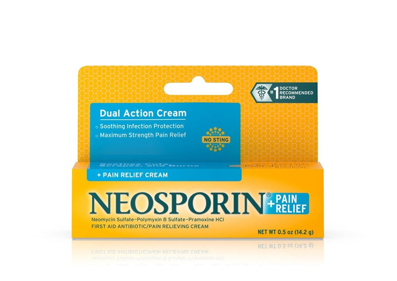 Neosporin First Aid Antibiotic Cream +Pain Relief - 677853_EA - 2 Neosporin First Aid Antibiotic Cream +Pain Relief - 677853_EA - 2