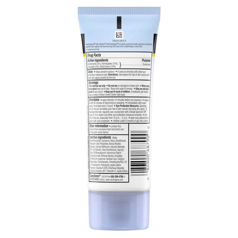 Neutrogena Ultra Sheer Sunblock Lotion - 546698_EA - 8 Neutrogena Ultra Sheer Sunblock Lotion - 546698_EA - 8