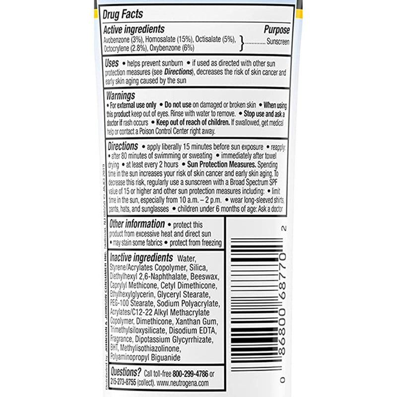 Neutrogena Ultra Sheer Sunblock Lotion - 695093_EA - 4 Neutrogena Ultra Sheer Sunblock Lotion - 695093_EA - 4