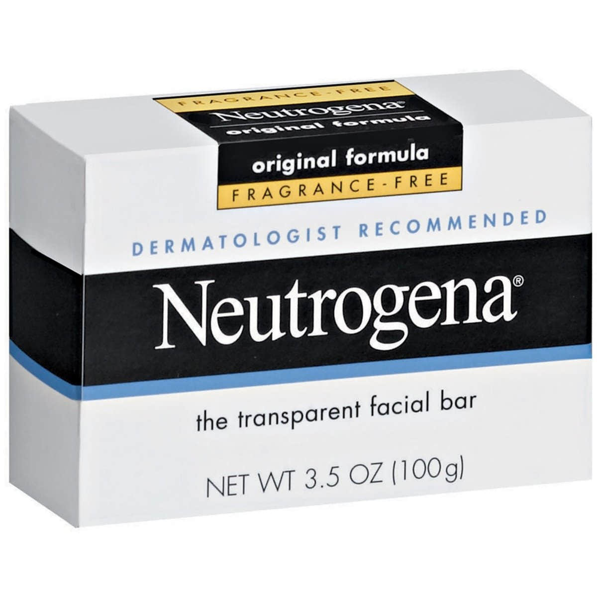 Neutrogena Unscented Bar Soap, 3.5 oz. - 694987_EA - 1 Neutrogena Unscented Bar Soap, 3.5 oz. - 694987_EA - 1