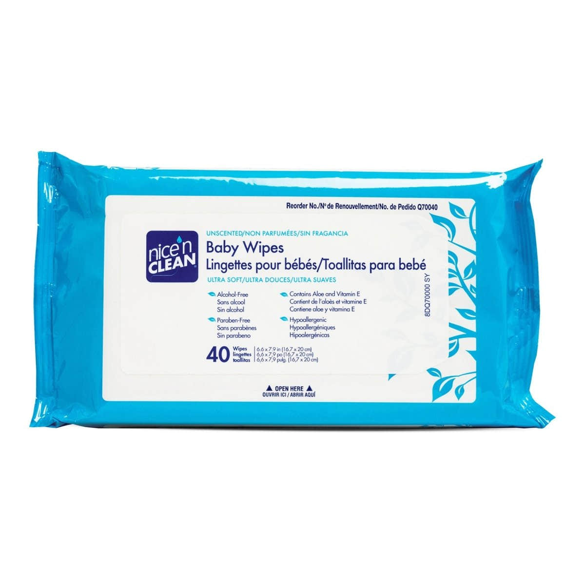 Nice’N Clean Unscented Baby Wipes - 294975_BX - 1 Nice’N Clean Unscented Baby Wipes - 386905_BX - 2