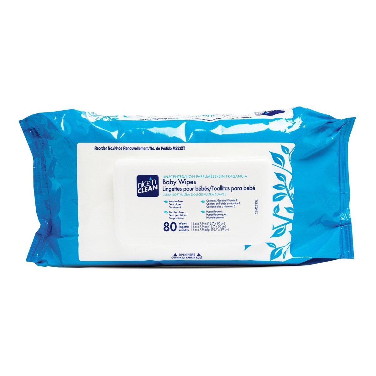 Nice’N Clean Unscented Baby Wipes - 294975_BX - 1 Nice’N Clean Unscented Baby Wipes - 294975_BX - 1