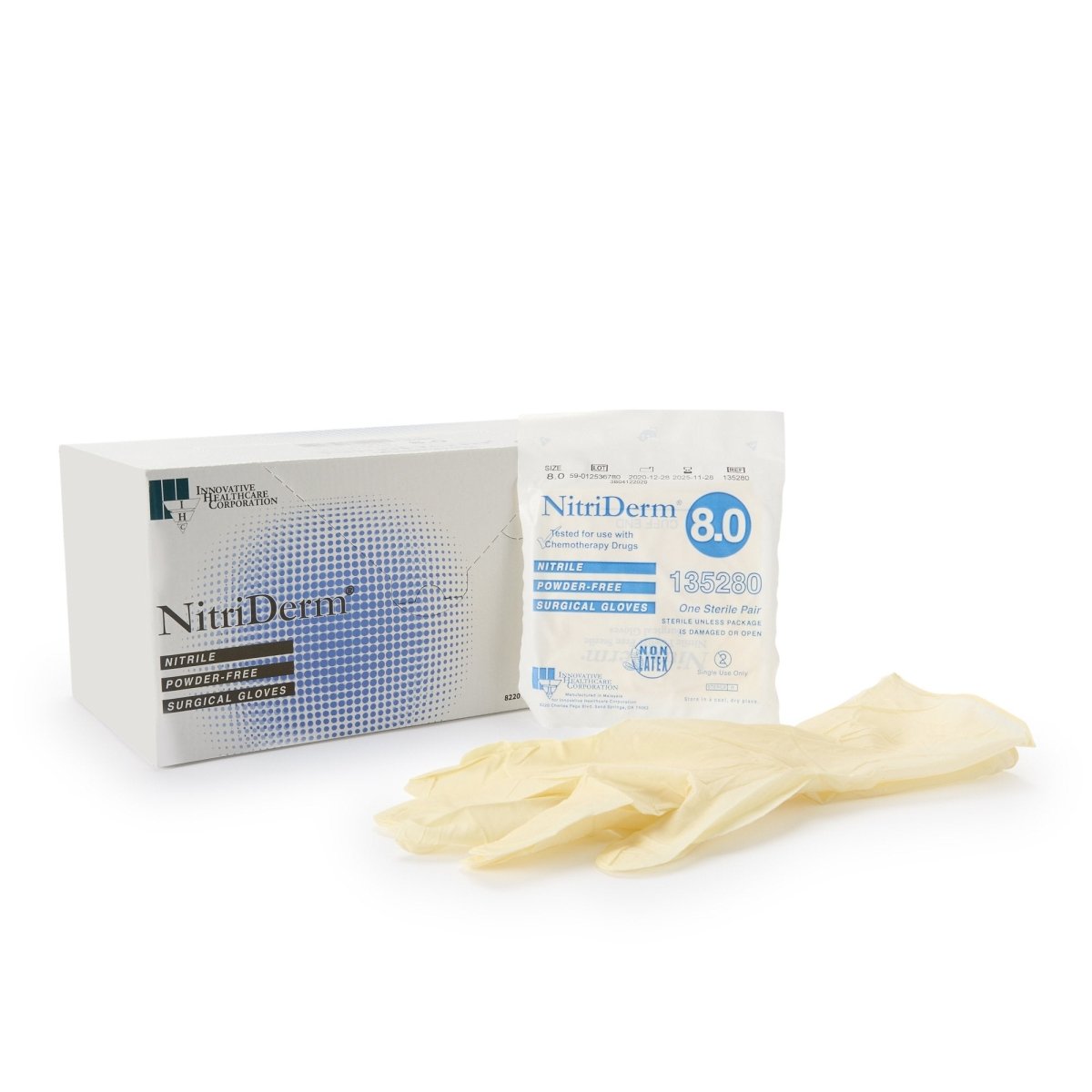 Nitriderm Nitrile Surgical Gloves - 1162691_BX - 1 Nitriderm Nitrile Surgical Gloves - 1162691_BX - 1