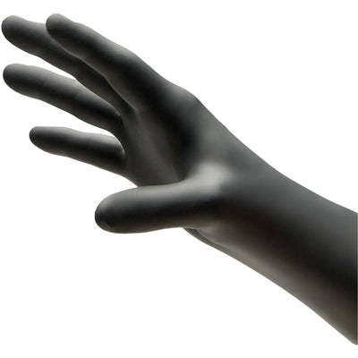 Nitriderm Ultra Black Nitrile Exam Gloves - 889782_BX - 2 Nitriderm Ultra Black Nitrile Exam Gloves - 889782_BX - 2