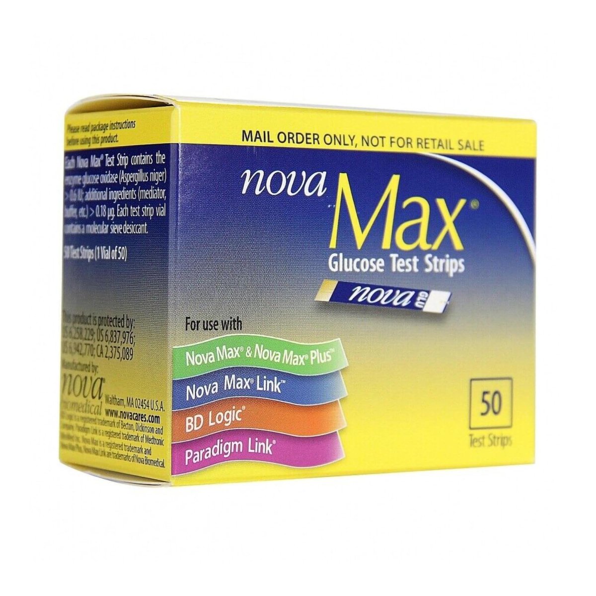 Nova Max Glucose Test Strips - 816412_BX - 1 Nova Max Glucose Test Strips - 816412_BX - 1