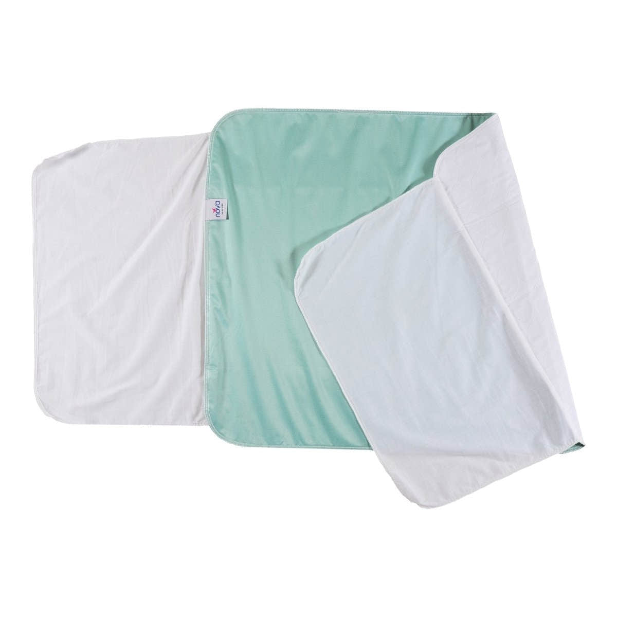 Nova Ortho-Med Reusable Ultra Underpad with Tuck-in Flaps, White, 32 X 36 Inch - 1172956_EA - 1 Nova Ortho-Med Reusable Ultra Underpad with Tuck-in Flaps, White, 32 X 36 Inch - 1172956_EA - 1