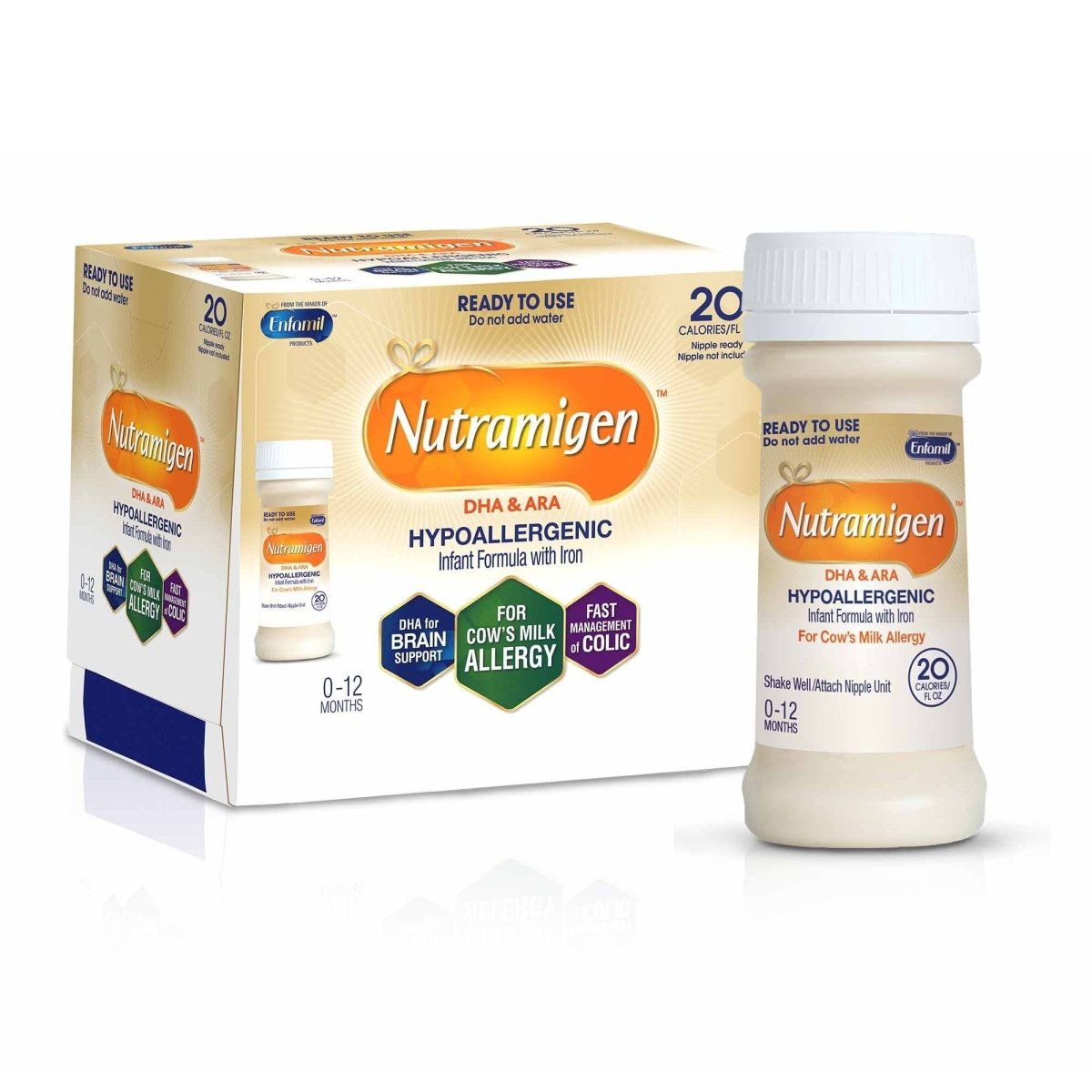 Nutramigen Ready to Use Infant Formula, 6 oz. - 1223081_CS - 1 Nutramigen Ready to Use Infant Formula, 6 oz. - 1223081_CS - 1