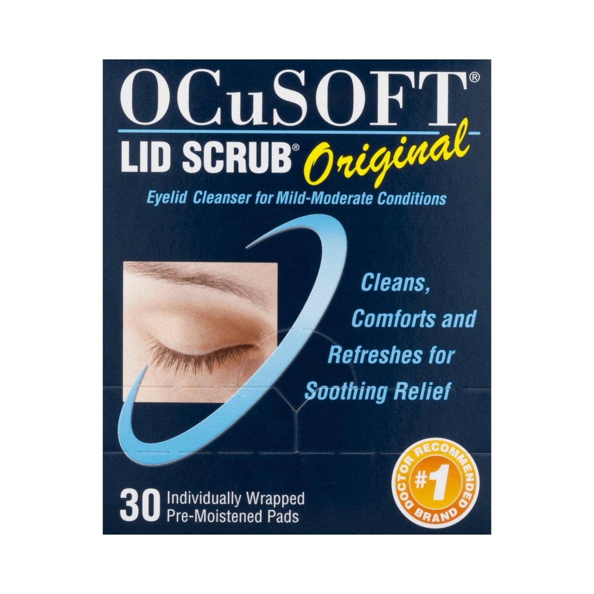 Ocusoft Lid Scrub Eyelid Cleanser - 493955_BX - 1 Ocusoft Lid Scrub Eyelid Cleanser - 493955_BX - 1