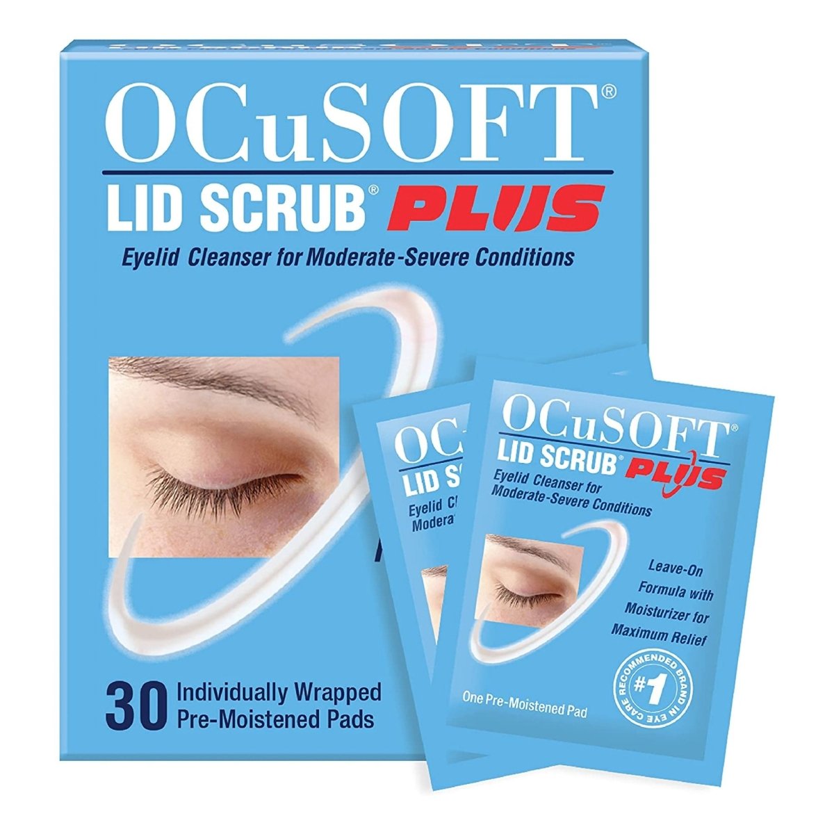 Ocusoft Lid Scrub Plus Eyelid Cleanser - 713995_BX - 1 Ocusoft Lid Scrub Plus Eyelid Cleanser - 713995_BX - 1