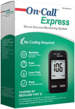 On Call Express Blood Glucose Meter Kit - 1147017_EA - 1 On Call Express Blood Glucose Meter Kit - 1147017_EA - 1